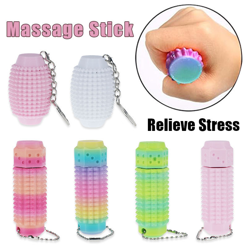 Little Ouchies Pain Fidget Toys Lot de 3 porte-clés pour soulager le stress et soulager le stress