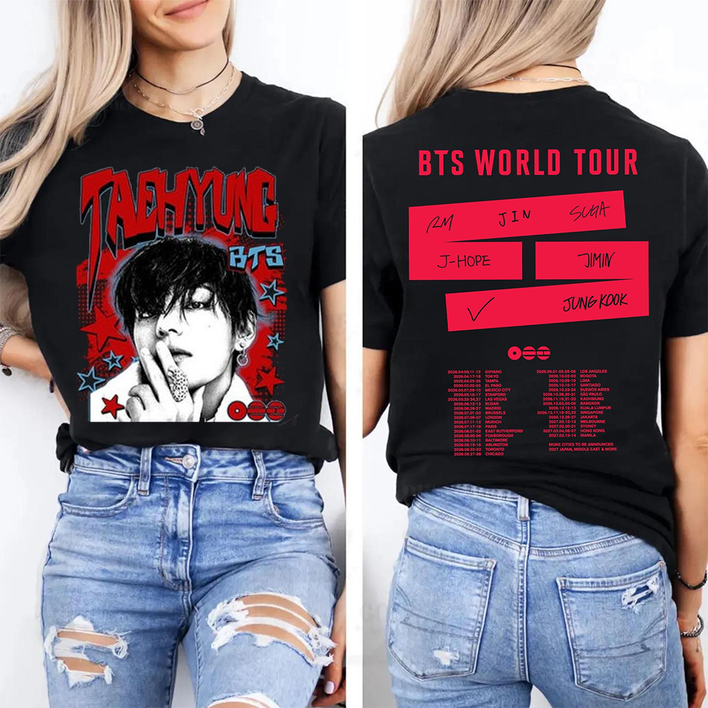 BTS TEAMBTS Tシャツ JUNG KOOK ジョングク　XLサイズ Camiseta Masculina Feminina Estampa Jungkook BTS World Tour T