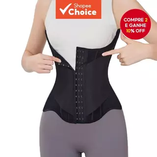 Mulheres Corpo Shaper Emagrecimento Espartilho Cintura Trainer Plus Size Cinto Respirável Barriga Magro Shaperwear Bom E em Oferta na Shopee