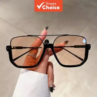 Vintage óculos de sol femininos com meia armação, proteção UV400 e design personalizado. em Oferta na Shopee