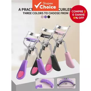 Modelador De Cílios 1 Pacote – Alça Antiderrapante Em Formato De Coração , Ferramenta Portátil Para Ondulação em Oferta na Shopee