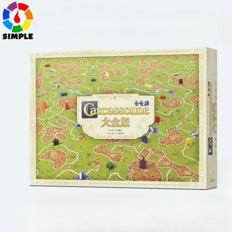 Carcassonne Big Box 2025 Board Game (Chinese version) | Shopee Brasil