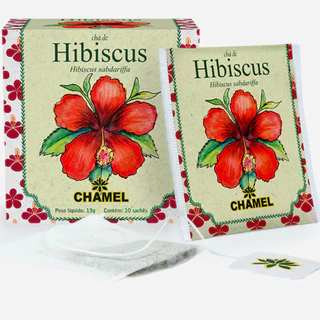Sache Chá Hibiscus 13g - CHAMEL em Oferta na Shopee