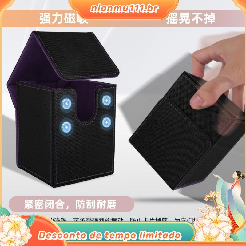 Deck Box Top loader Commander 100 Cards Double Sleeve Magic Pokemon YU ...