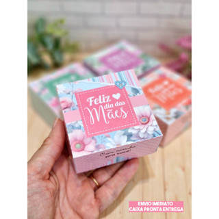 Caixa Porta Bombom/Docinho Feliz Dia das Mães Floral, Mimo, Lembrancinhas (Não Acompanha Chocolates). Envio Imediato. em Oferta na Shopee