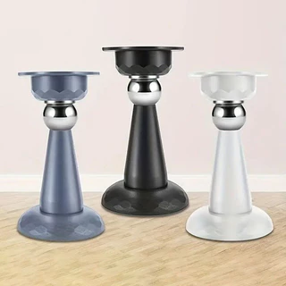 2 Prendedor De Porta Magnético Com Aço Inox Com Amortecedor