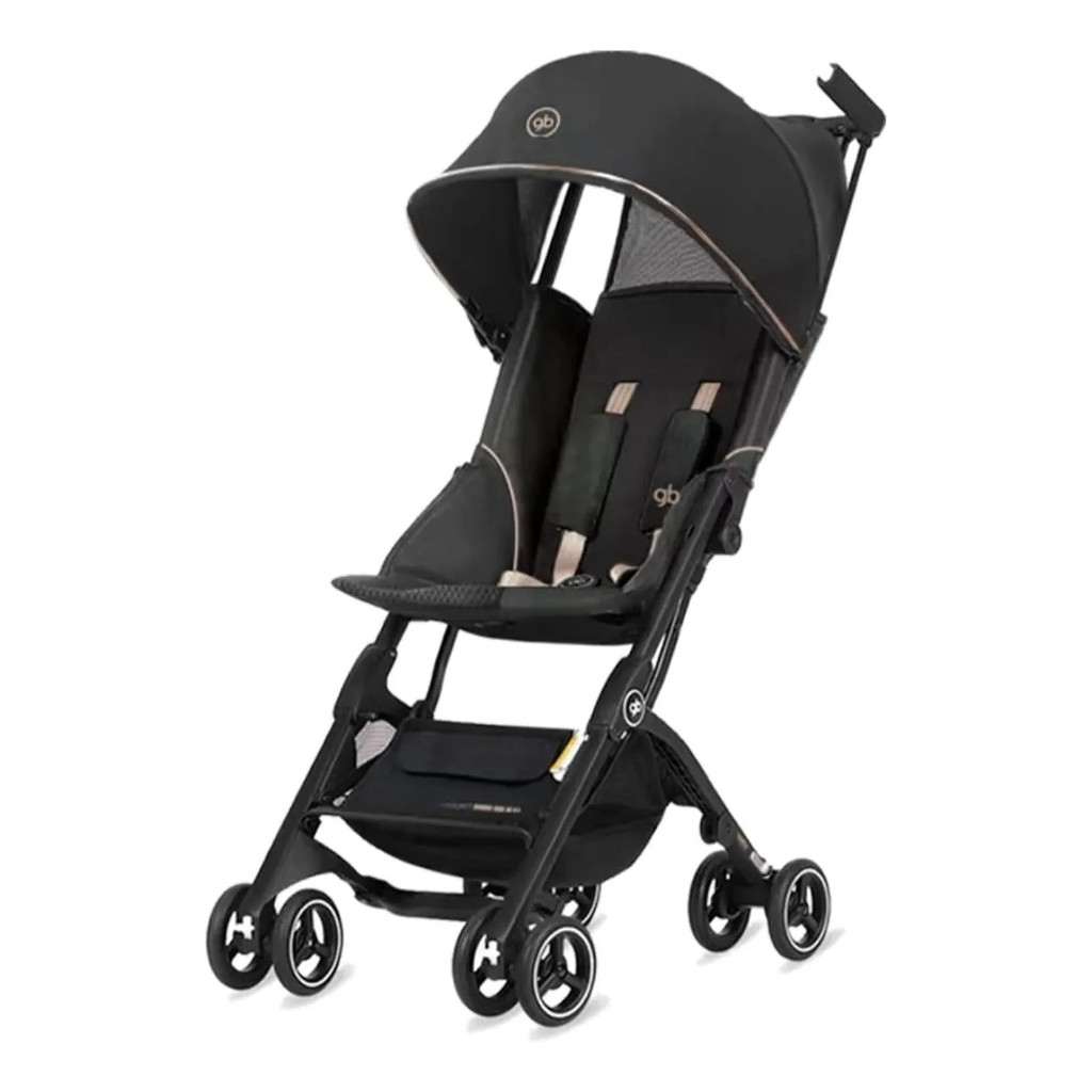 GB CARRINHO POCKIT ALL TERRAIN VELVET BLACK/GOLDEN | Shopee Brasil