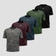 Kit 5 Camisetas Dry Alpha Co Masculina