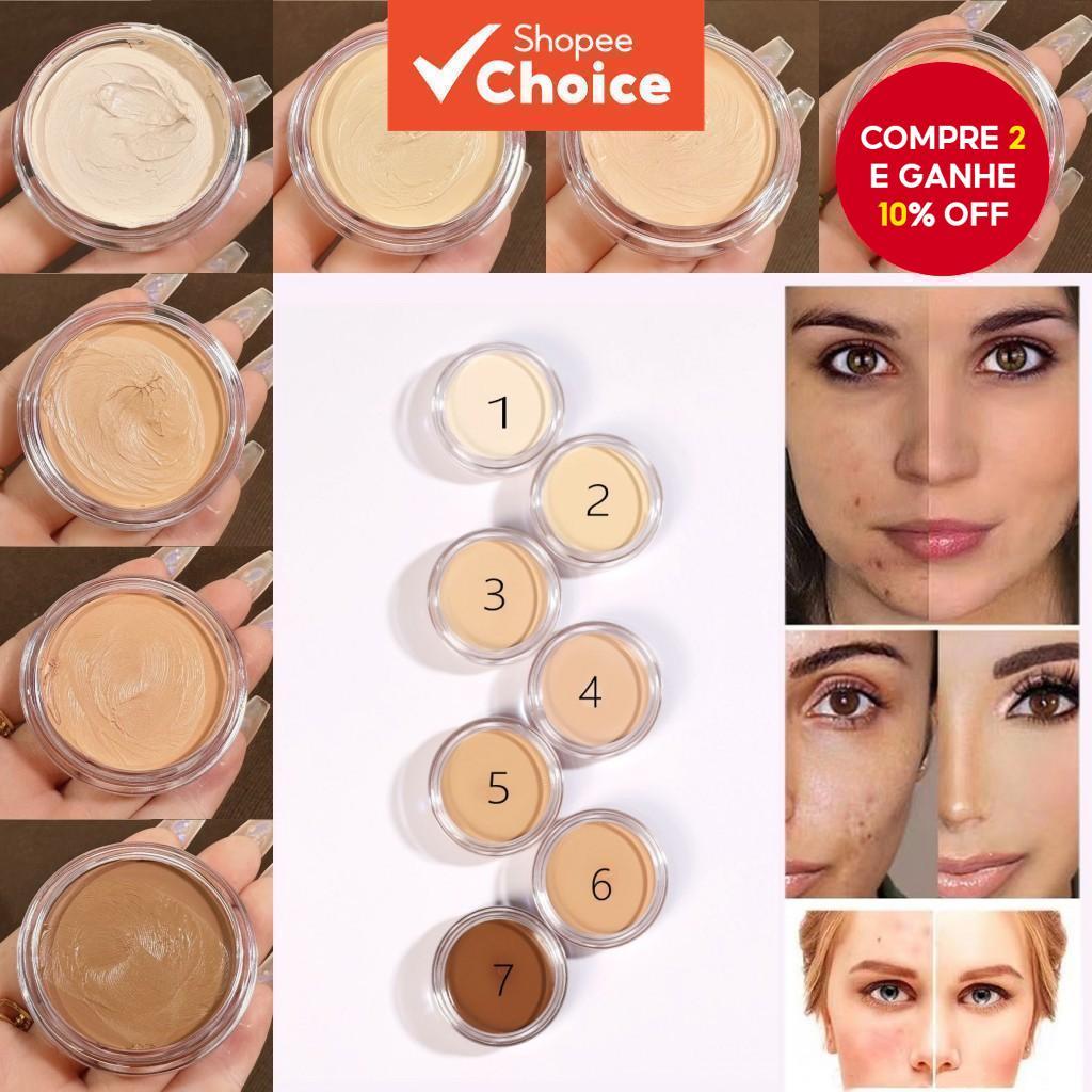 Corretivo Cremoso Profissional 7 Cores - Cobertura Completa ...