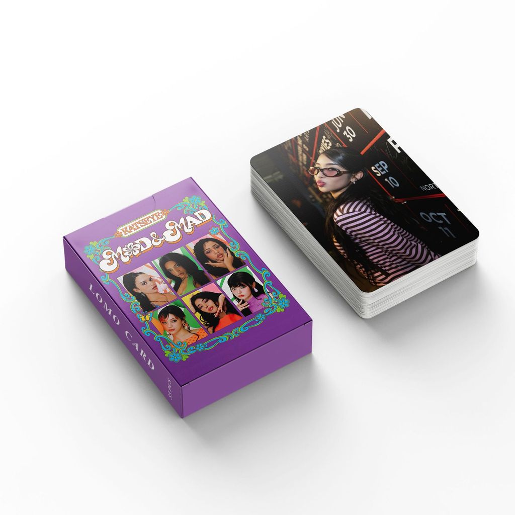 30-124pcs KATSEYE 2026 Saudações Da Temporada Mod E Mad HOLOGRAPHIC ...