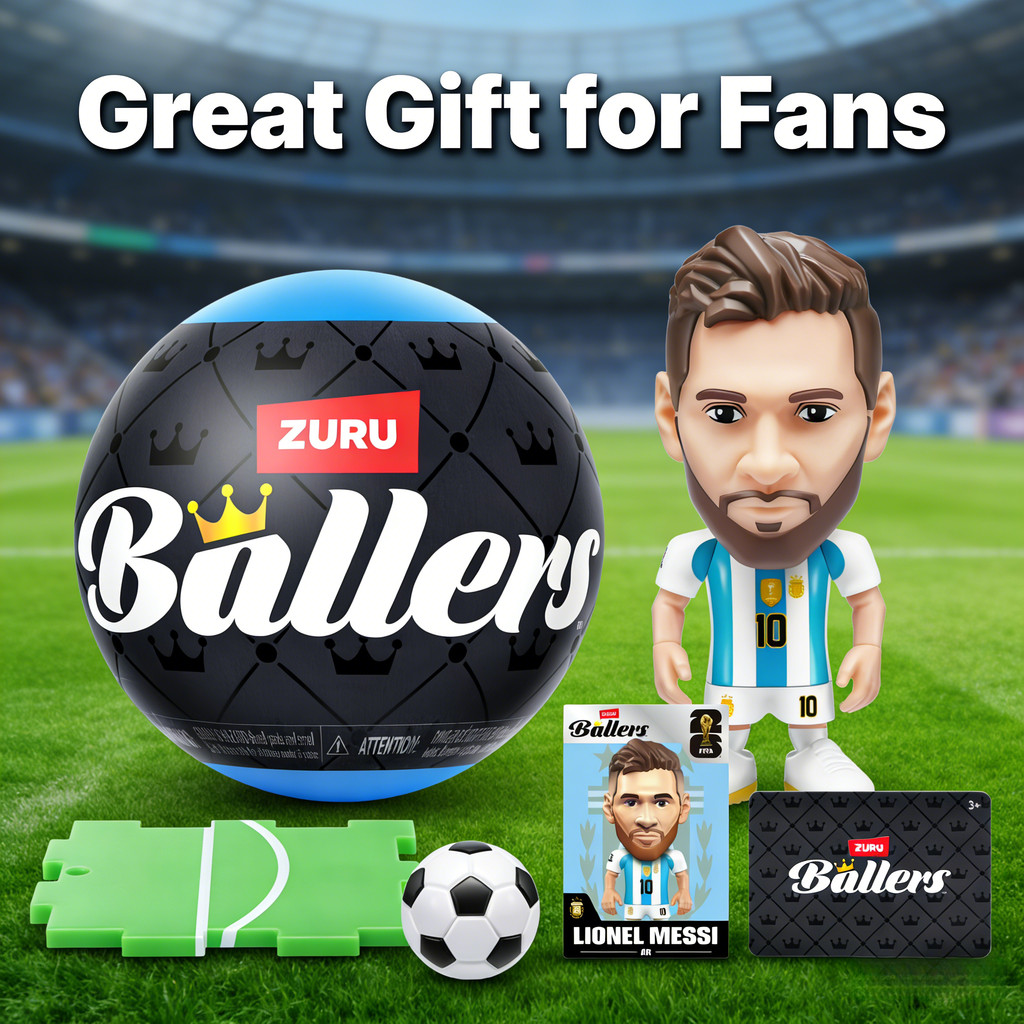 ZURU FIFA Ballers 2026 メッシ込みセット売り ZURU Ballers Série 1 – Copa do Mundo FIFA 2026 ™ Brinquedo Oficial