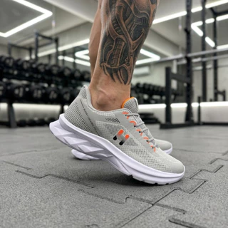 Tênis Masculino Running Academia Esportivo Corrida Caminhada Anti Impacto Respirável Macio Ultra Leve