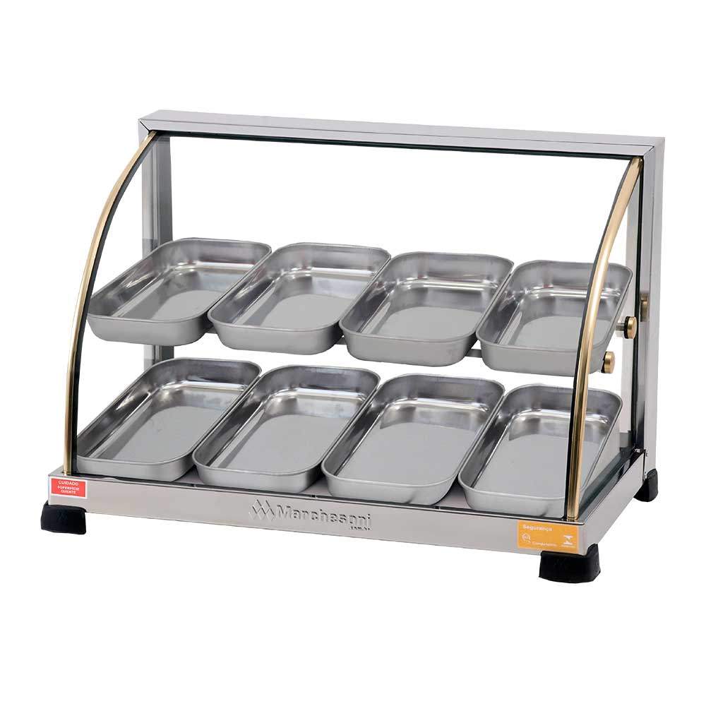 Estufa Ouro Curva Dupla x 8 Bandejas - Marchesoni