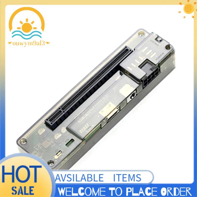 OCuLink GPU Dock Com Chave M . 2 Para Adaptador Placa Gráfica Externa PCIe 4.0 X4 32 Gbps