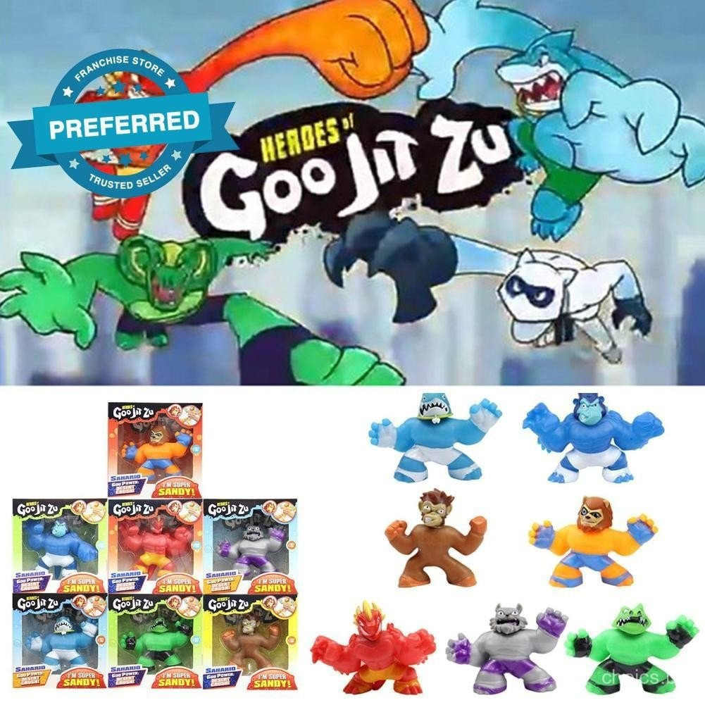 Goo Jit Zu Hero Toy Trp Jogo De Brinquedos Descompressivos Para ...
