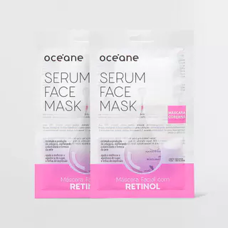 Kit Máscara Facial de Sérum com Retinol (2 Produtos) em Oferta na Shopee
