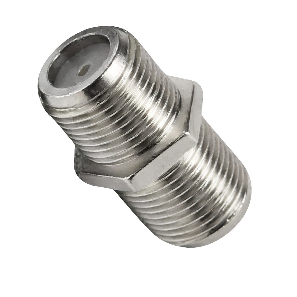 Emenda F Femea Coaxial Rg59 x Rg60 Cabo Conector | Shopee Brasil