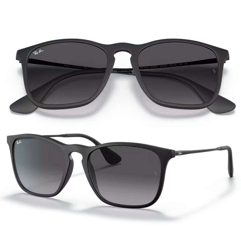 Óculos De Sol Ray Ban Chris RB4187 Tamanho 54 | Shopee Brasil