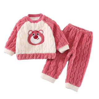 roupa stitch cachorro pijama do stitch Meninas pijamas meninas outono inverno roupas 2025 novo estilo influenciador cria em Oferta na Shopee