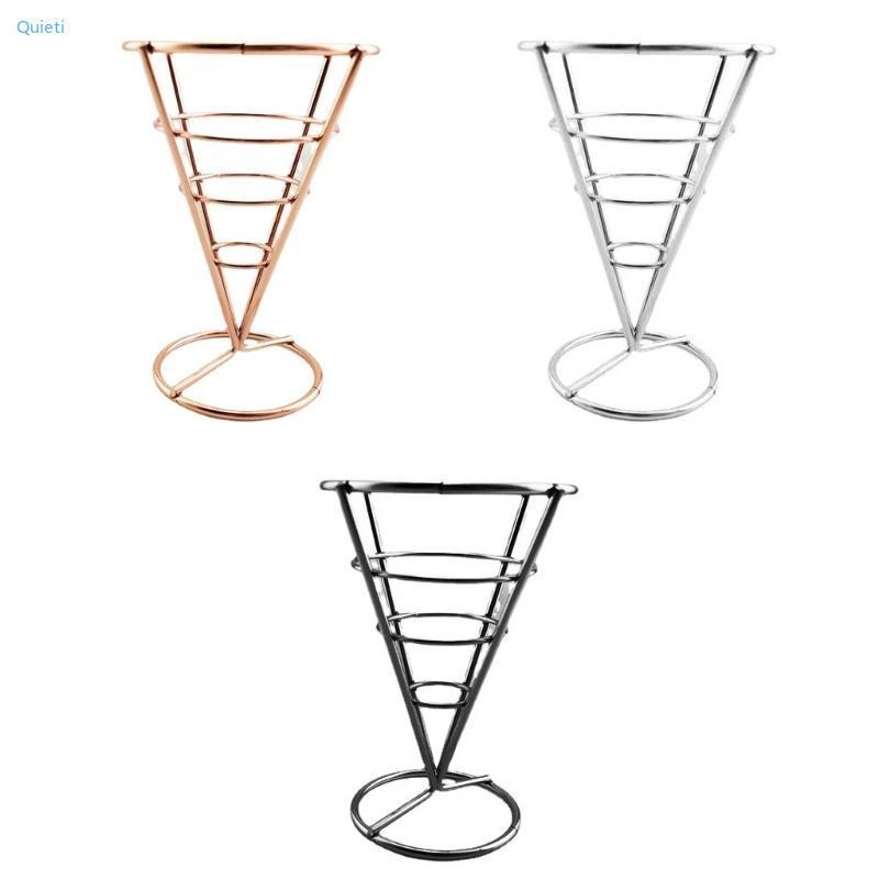 Quieti Cesta Cone Metal , Suporte Para Batatas Fritas , Rack Exibição ...
