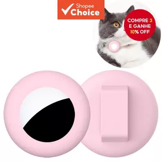 PetGear Capa De Silicone Colorida Apple AirTag Tracker Protetora Anti-Perda Para Coleira De Animais De Estimação em Oferta na Shopee
