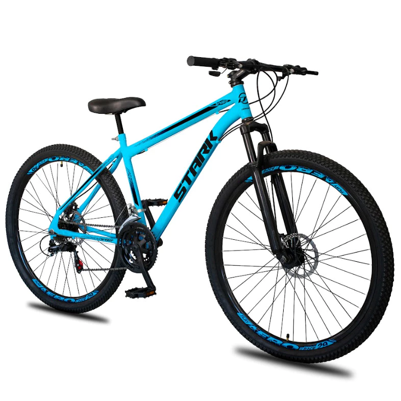 Bicicleta Aro 29 Stark Aço Carbono 21 Velocidades Freio à Disco Suspensão Tamanho 18 — foto 2 de 3