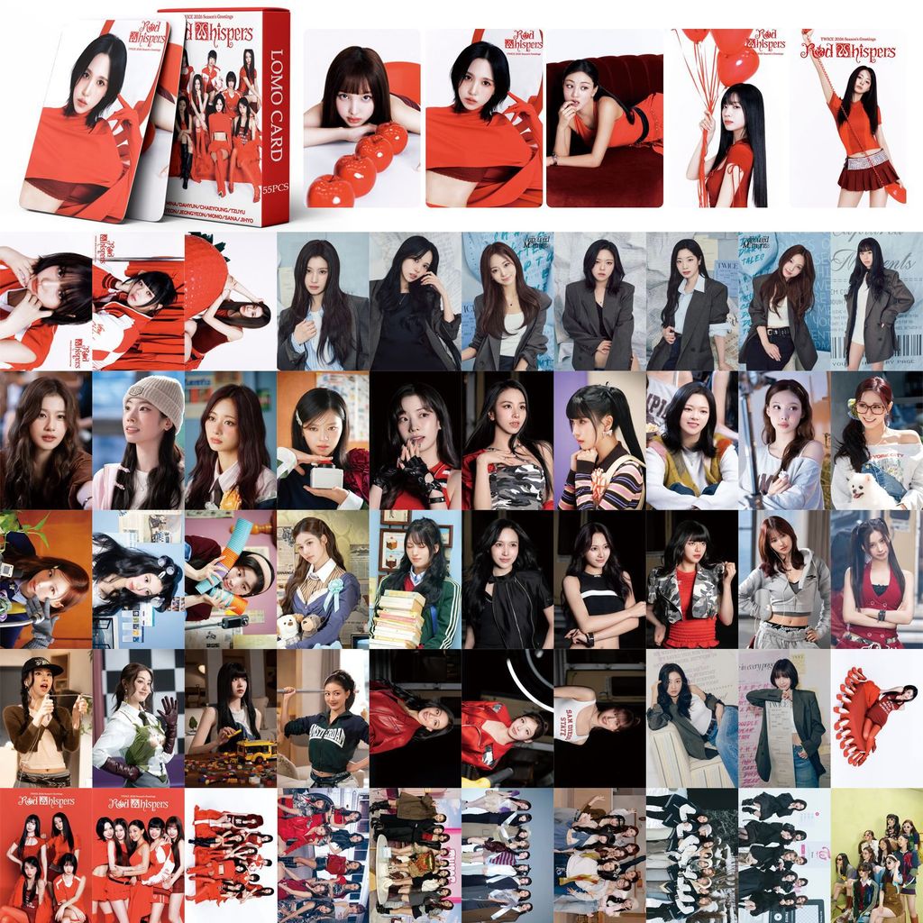 55pcs TWICE DIVE Lomo cards NAYEON NA the 2nd mini album With