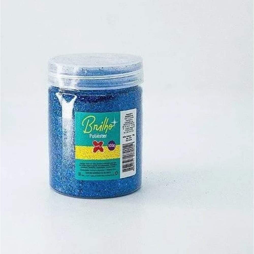 Gliter azul royal 100G Make | Shopee Brasil
