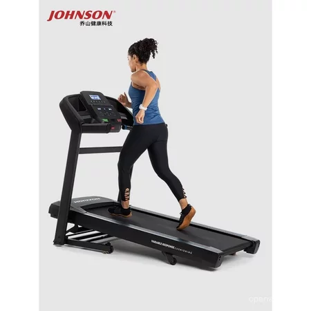 Esteira Elétrica Qiaoshan T202 de Luxo para Uso Doméstico Dobrável com Amortecimento de Choque Equipamento Multifunci