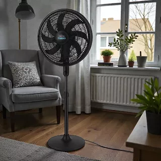 Super novo Ventilador de Coluna de Chão Turbo Vento Forte 3 Velocidade 9 Pás
