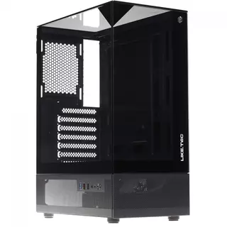 Gabinete Gamer Liketec Kingdom Dark, Mid Tower, Vidro Temperado, ATX, Sem Fonte, Sem Fans, Preto, KINGDOM DARK em Oferta na Shopee