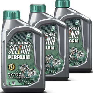 Kit 3 Litros De Oleo Lubrificante Motor Petronas Selenia Perform 5W30 Api Sp 100% Sintético em Oferta na Shopee