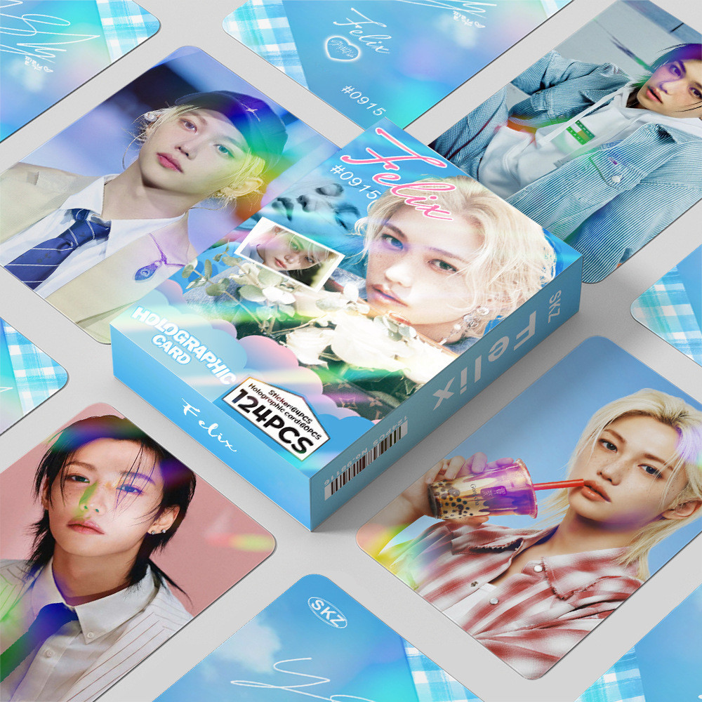 Kit Photocards Stray Kids- Maxident Heart (frente e verso) em