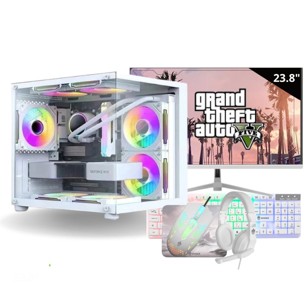 ゲーミングPC i7-4790 GTX1060 16GB SSD480GB 白 PC Gamer Branco Completo Intel i7 Placa de vídeo 4GB Ram 16GB SSD