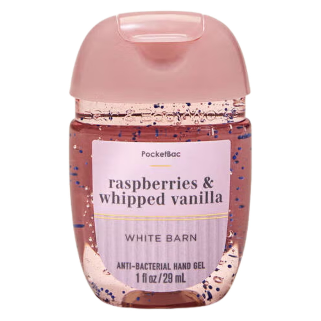 Higienizador de Mãos Bath and Body Works Raspberries & Whipped Vanilla ...