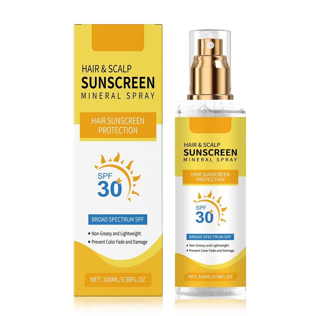 Spray Protetor Solar para Cabelo e Couro Cabeludo FPS 30 | Bloqueador ...