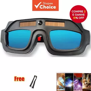 Óculos De Soldagem Anti-Reflexo , Escurecimento Automático , Máscara , Proteção Para Os Olhos , . em Oferta na Shopee