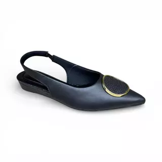 Sandália Usaflex Feminina Slingback Rasteira Couro AM0402001 em Oferta na Shopee