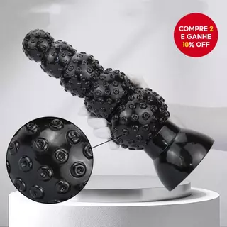 Plug Anal Realista Masculino - Tamanho Universal, Material TPE Durável, Brinquedo Anal para Experiência Sensorial
