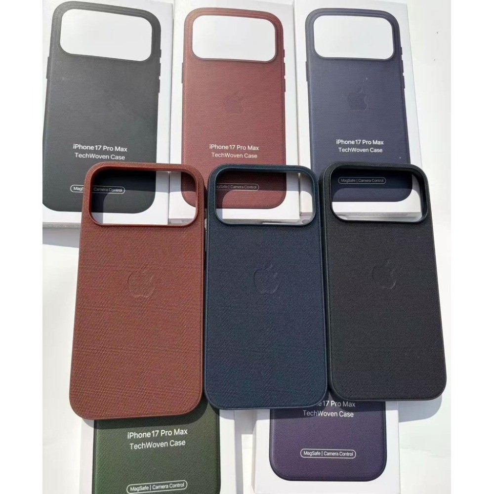 Com Botões De Toque Da Câmera Magsafe TechWoven Capa Oficial Para
