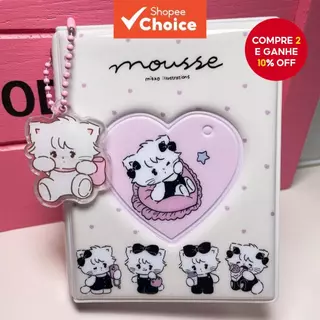 Mikko Porta-Fotos Mini Álbum De Cartões De 3 Espaços , 32 Para Coleção Fotográficos KPOP Idol , Livro De Armazenamento F em Oferta na Shopee