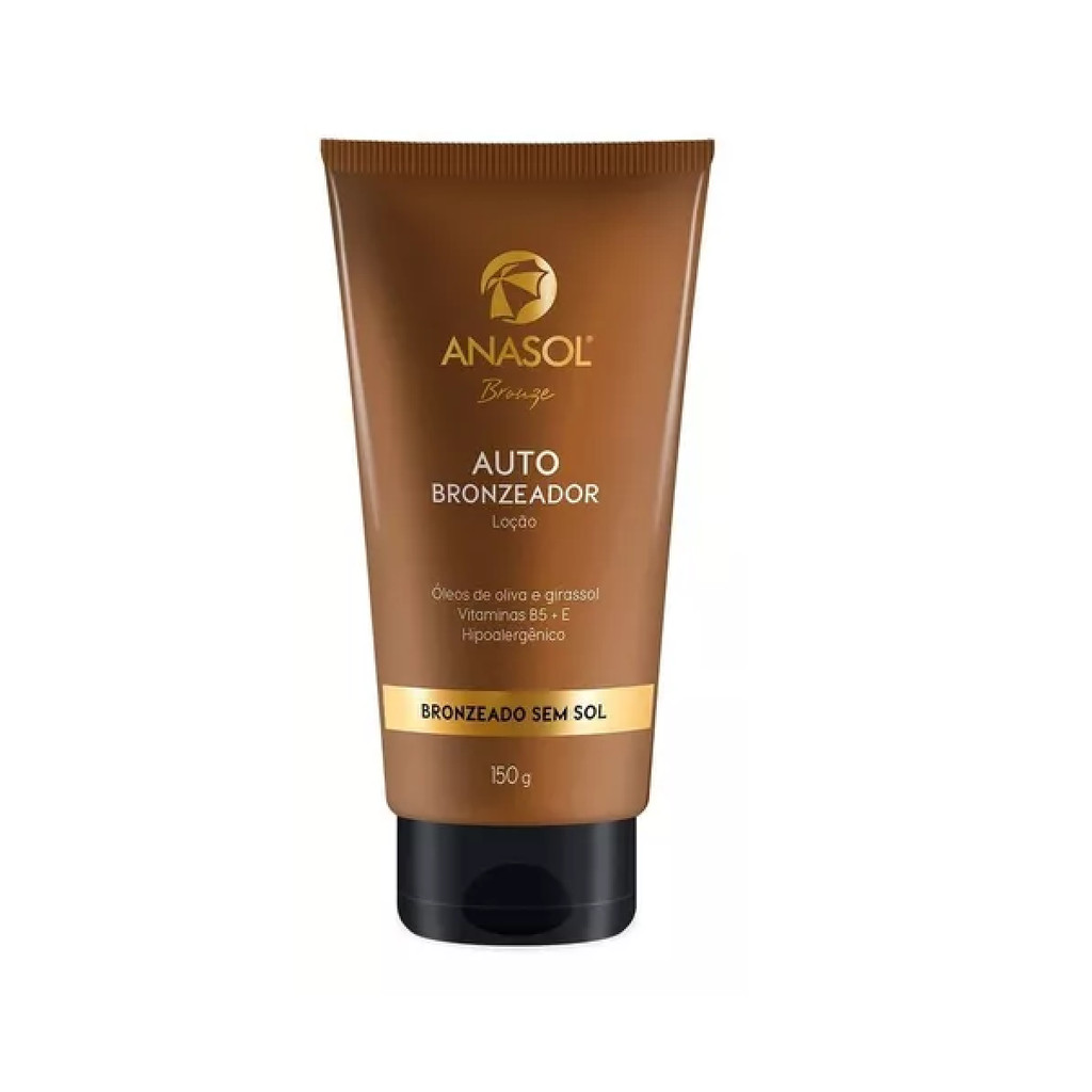 Anasol Bronze Auto Bronzeador Sem Sol Loção 150ml | Shopee Brasil
