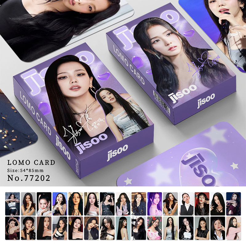 30 Unidades/Caixa BLACKPINK Photocards DEADLINE JUMP KPOP LISA