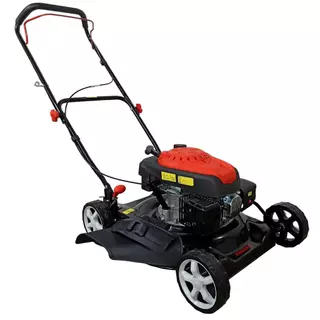 Cortador de Grama a Gasolina motor 6HP 4 tempos 173cc com Descarga Lateral e Refrigerado a Ar Corte 20 Pol em Oferta na Shopee
