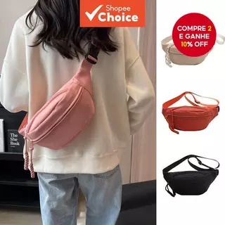 2025 Unissex Trendy Crossbody Bolsa Pacote De Cintura De Grande Capacidade Para Esportes E Casuais em Oferta na Shopee