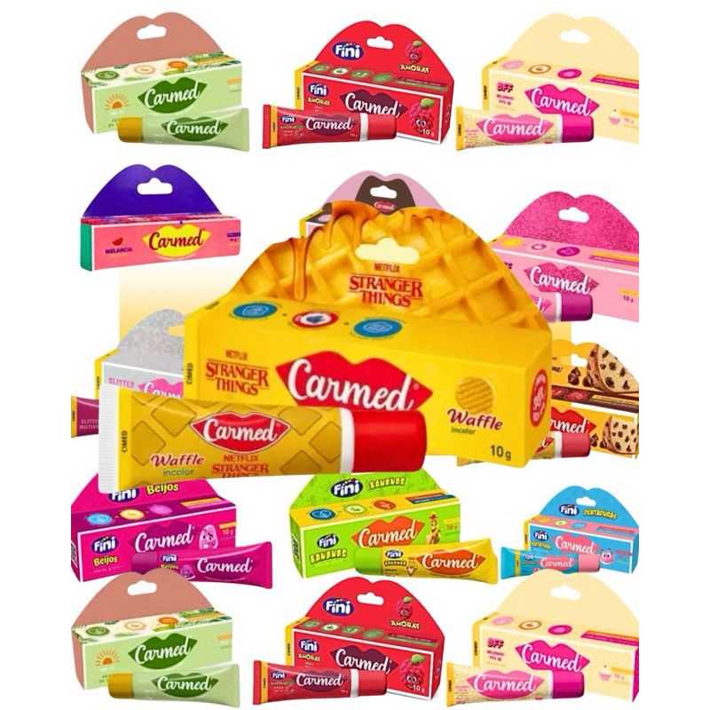 CARMED - TODOS OS SABORES em Promoção - Cimed Hidradante Labial Carla ...