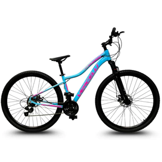Bicicleta Aro 29 Vercelli Bella Shimano 21V Marchas Alumínio Freio Disco MTB Cabeamento Interno em Oferta na Shopee