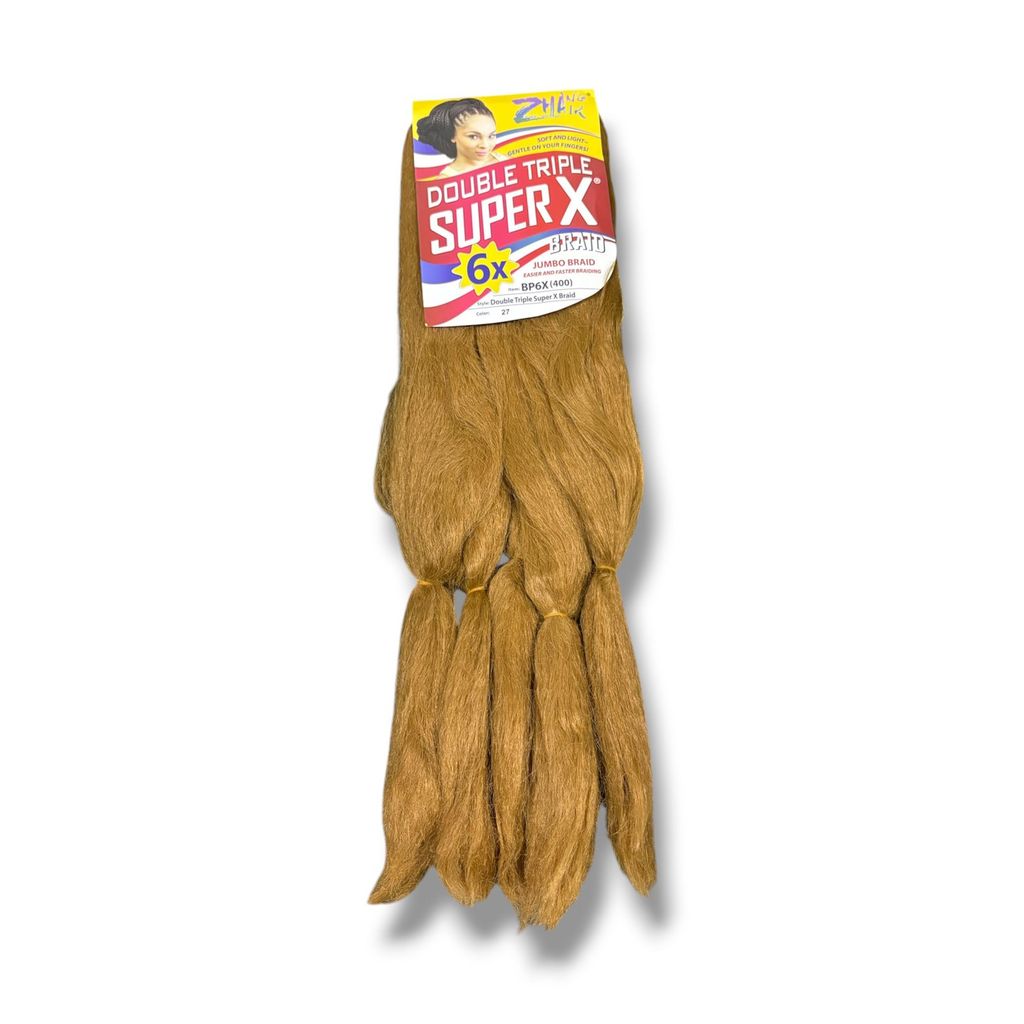 Cabelo Jumbo Braid Double Triple Super X 6x Jumbão 400g Fibra