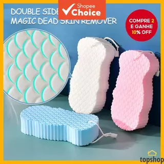 Esfoliante Corporal Com Esponja Macia Para Bebês E Adultos Remover Pele Morta em Oferta na Shopee