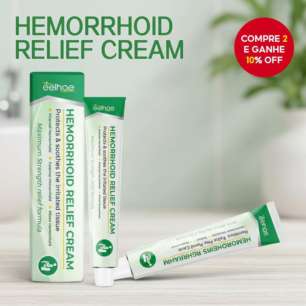 Creme de alívio para hemorroidas para hemorróidas internas e fissuras ...